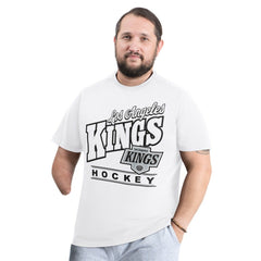 NHL White Los Angeles Kings G-III Sports by Carl Banks Adaptive Headliner T-Shirt
