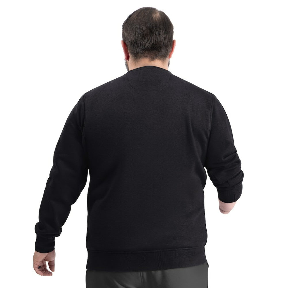 NHL Black New Jersey Devils G-III Sports by Carl Banks Adaptive Headliner Fleece Sweatshirt