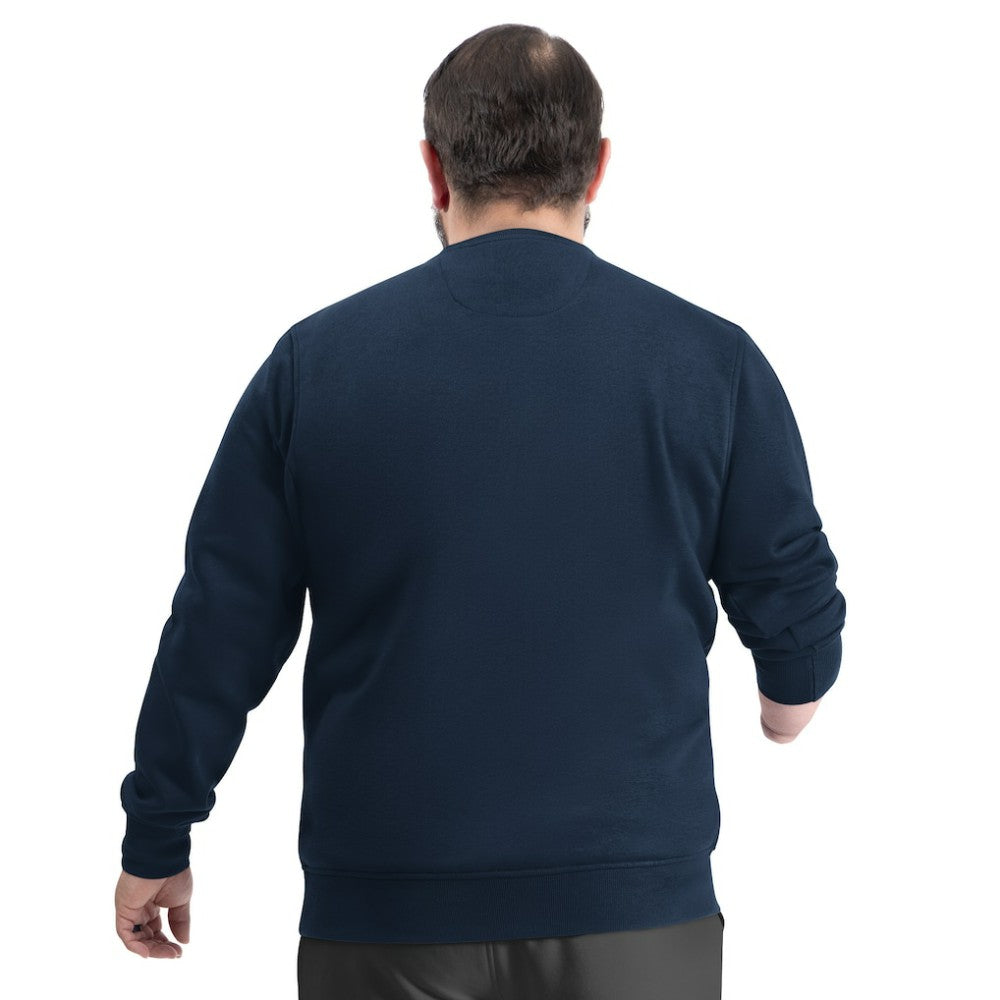 NHL Navy Colorado Avalanche G-III Sports by Carl Banks Adaptive Headliner Fleece Sweatshirt