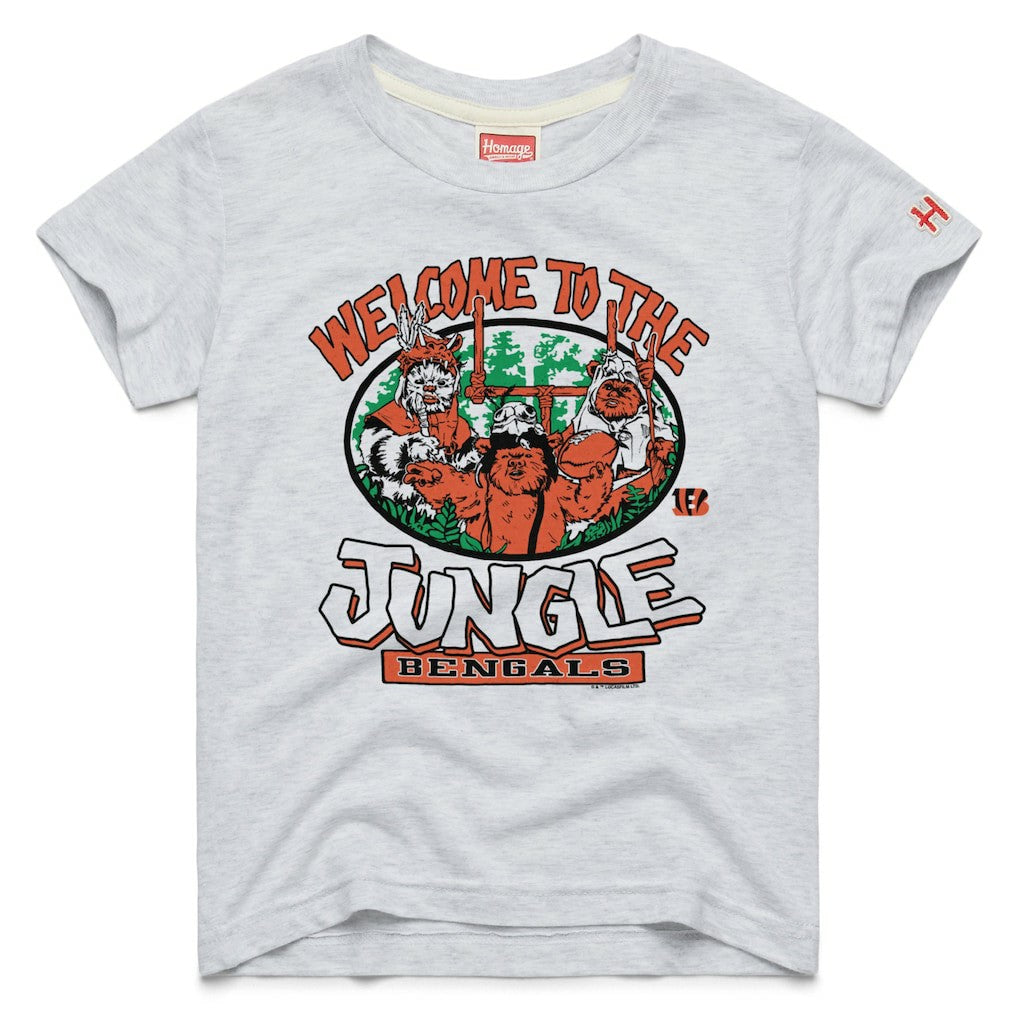 Homage Youth Star Wars x NFL Tri-Blend T-Shirt - Cincinnati Bengals