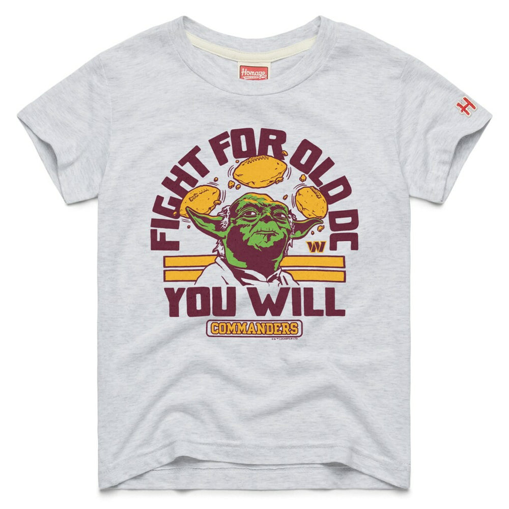 Homage Youth Star Wars x NFL Tri-Blend T-Shirt - Washington Commanders