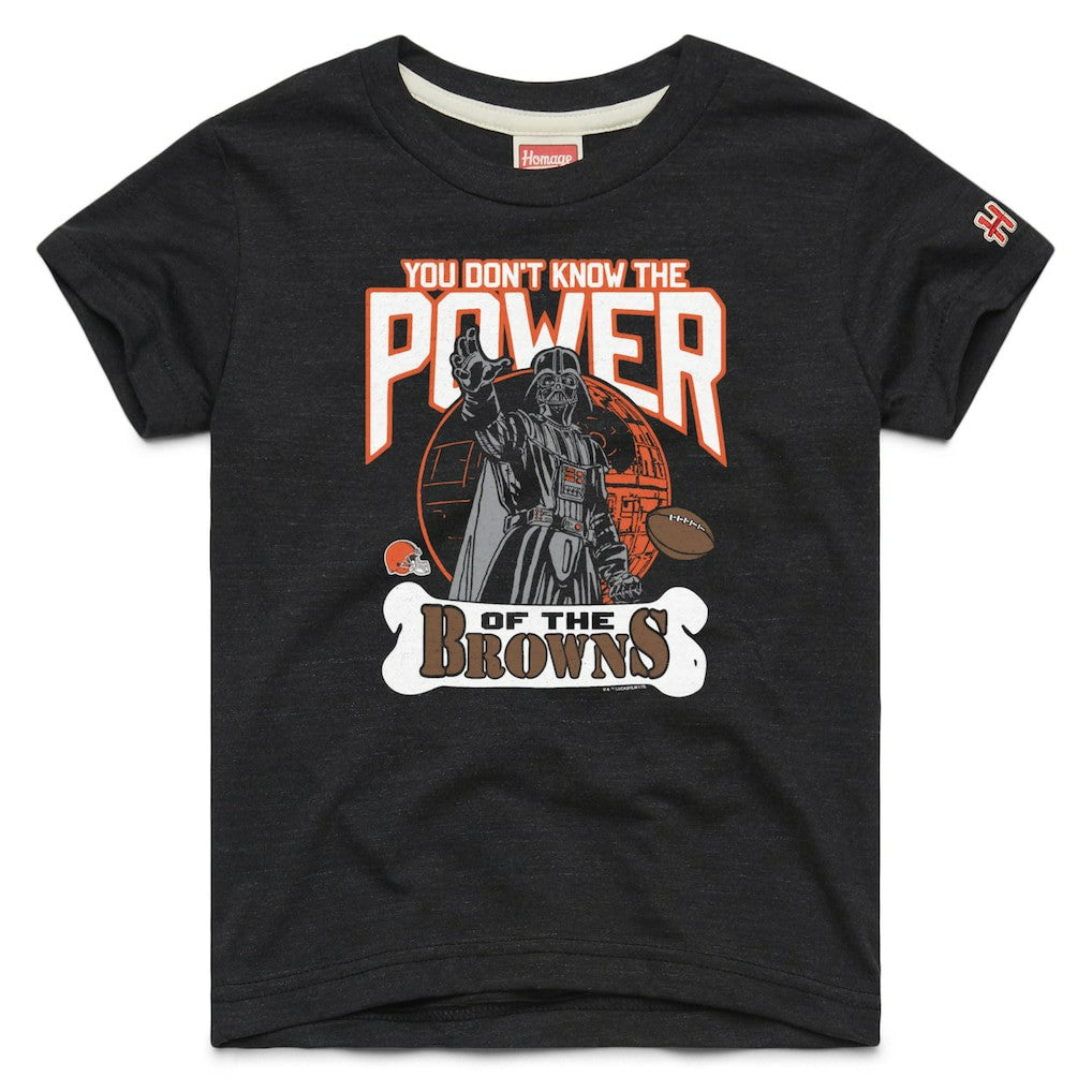 Homage Youth Star Wars x NFL Tri-Blend T-Shirt - Cleveland Browns