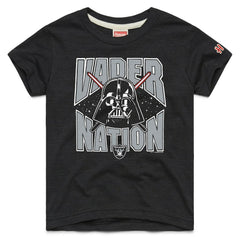Homage Youth Star Wars x NFL Tri-Blend T-Shirt - Las Vegas Raiders