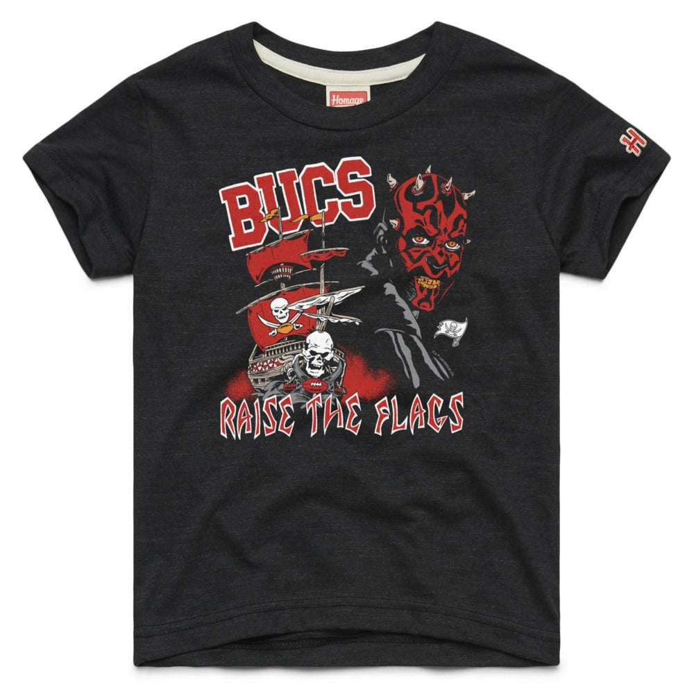 Homage Youth Star Wars x NFL Tri-Blend T-Shirt - Tampa Bay Buccaneers