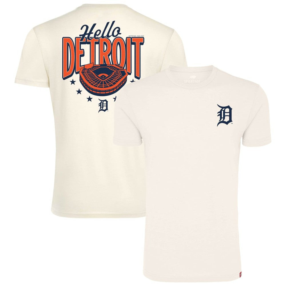 MLB Detroit Tigers Sportiqe Unisex Hello Detroit Duke Oversized T-Shirt