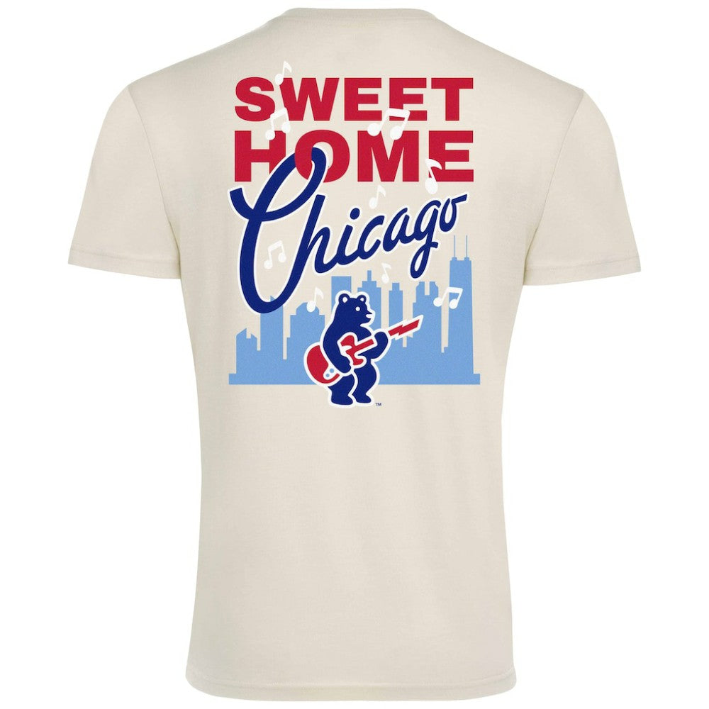 MLB Chicago Cubs Sportiqe Unisex Sweet Home Chicago Comfy Tri-Blend Jersey T-Shirt