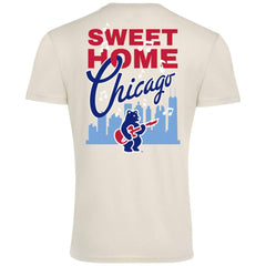 MLB Chicago Cubs Sportiqe Unisex Sweet Home Chicago Comfy Tri-Blend Jersey T-Shirt