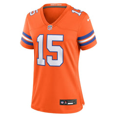 Nik Bonitto  Women's Alternate 2 Mile High Collection 1977 Throwback Game Jersey - Denver Broncos