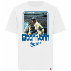 MLB Los Angeles Dodgers x Elton John Sportiqe Unisex  Duke Oversized T-Shirt