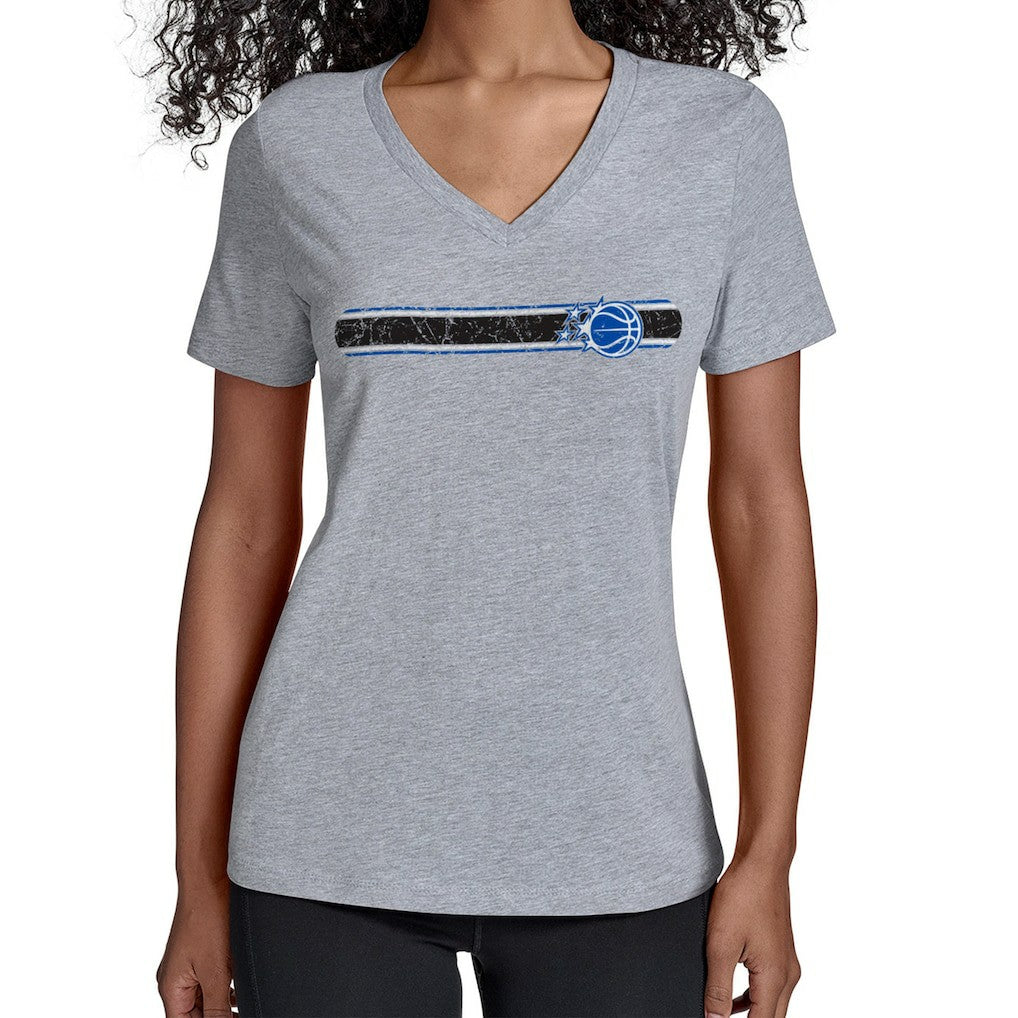 NBA Orlando Magic Starter Women's Team Stripe V-Neck T-Shirt