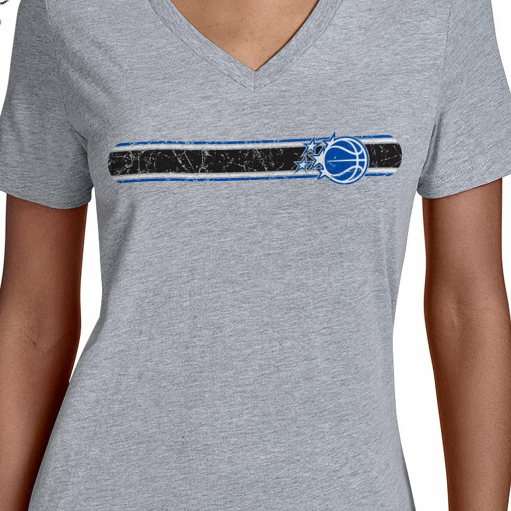 NBA Orlando Magic Starter Women's Team Stripe V-Neck T-Shirt