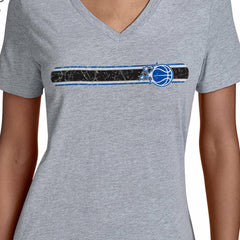 NBA Orlando Magic Starter Women's Team Stripe V-Neck T-Shirt