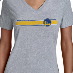 NBA Golden State Warriors Starter Women's Team Stripe V-Neck T-Shirt sale