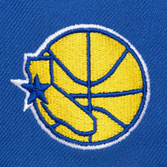 NBA Golden State Warriors Hardwood Classics Old School Stacked Text Snapback Hat sale