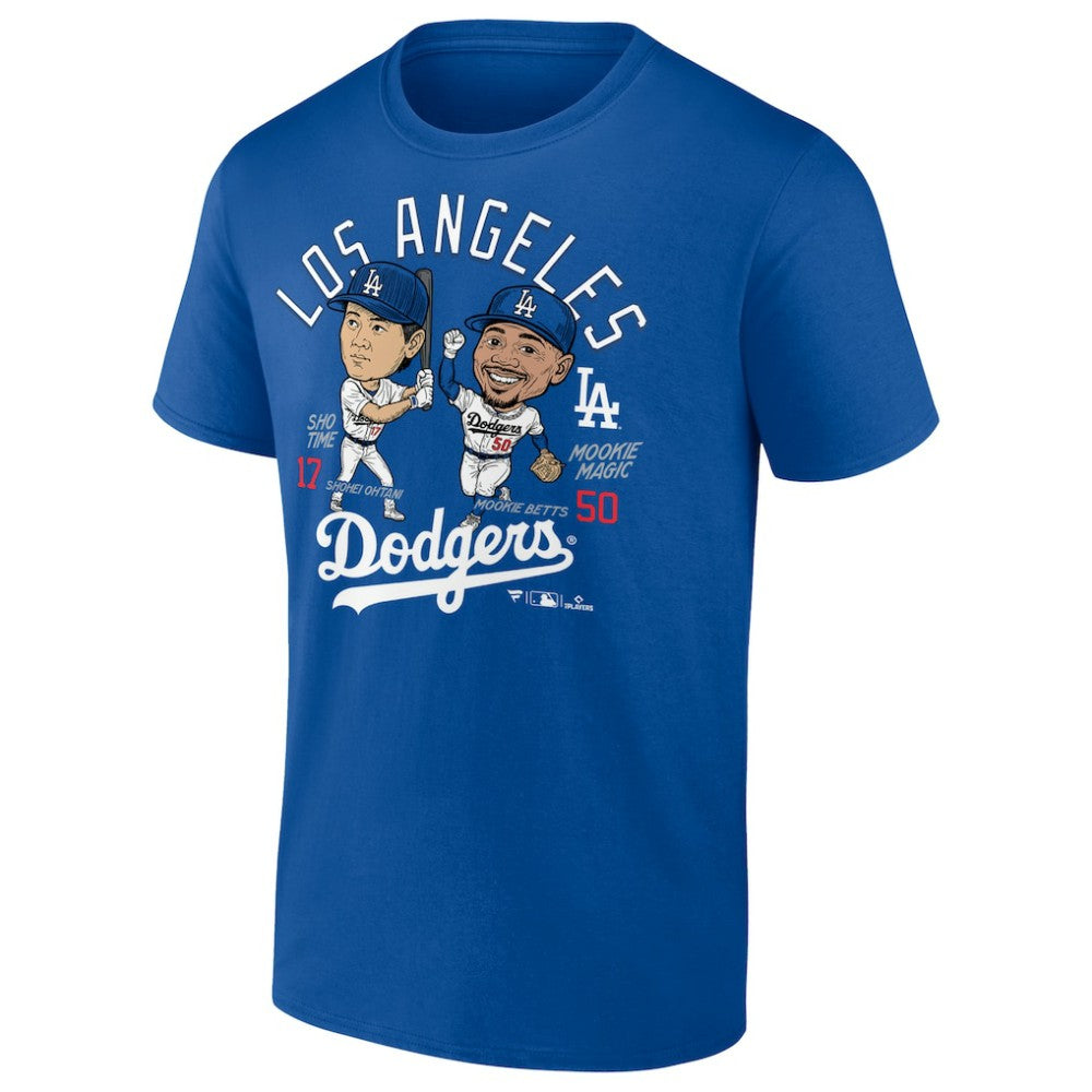 MLB Mookie Betts & Shohei Ohtani Los Angeles Dodgers Player Duo T-Shirt