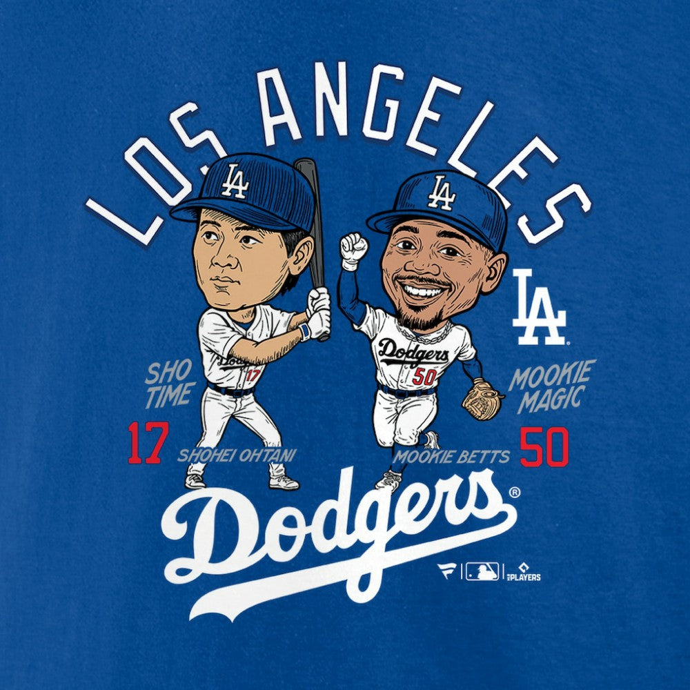 MLB Mookie Betts & Shohei Ohtani Los Angeles Dodgers Player Duo T-Shirt
