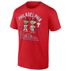 MLB Bryce Harper & Kyle Schwarber Philadelphia Phillies Player Duo T-Shirt