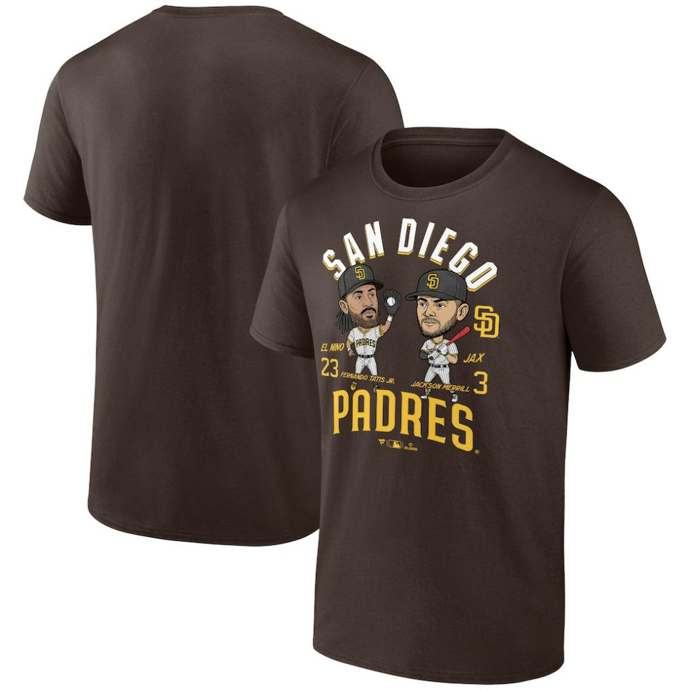 MLB Fernando Tatis Jr. & Jackson Merrill San Diego Padres Player Duo T-Shirt