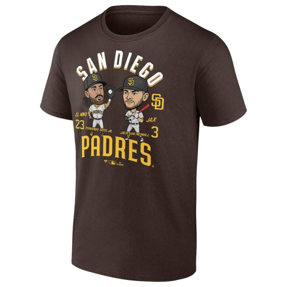 MLB Fernando Tatis Jr. & Jackson Merrill San Diego Padres Player Duo T-Shirt