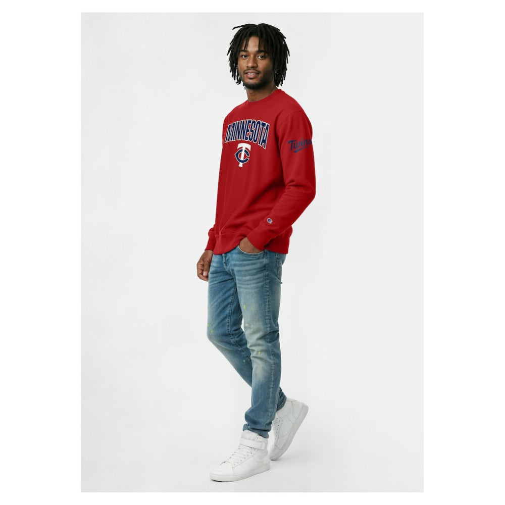 MLB Minnesota Twins Champion Reverse Weave Chenille Sweatshirt