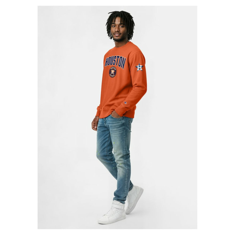 MLB Houston Astros Champion Reverse Weave Chenille Sweatshirt