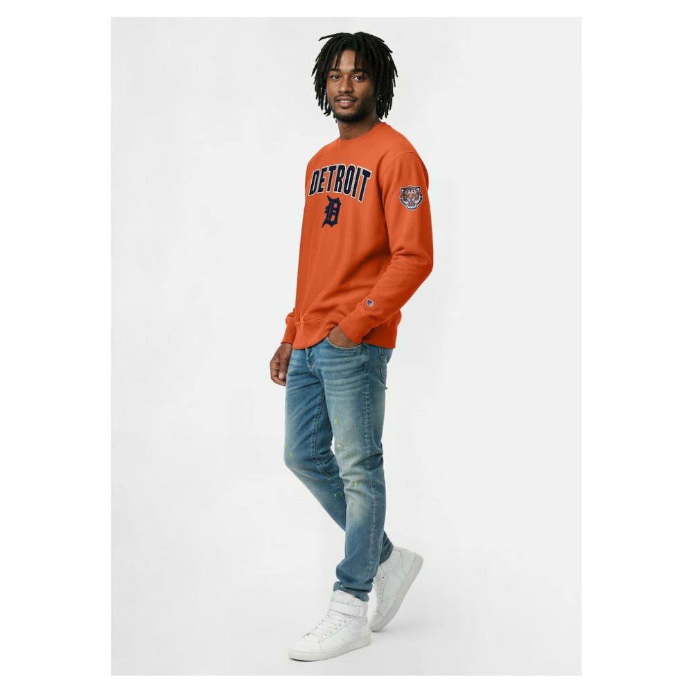 MLB Detroit Tigers Champion Reverse Weave Chenille Sweatshirt