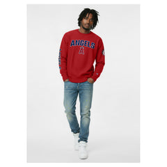 MLB Los Angeles Angels Champion Reverse Weave Chenille Sweatshirt