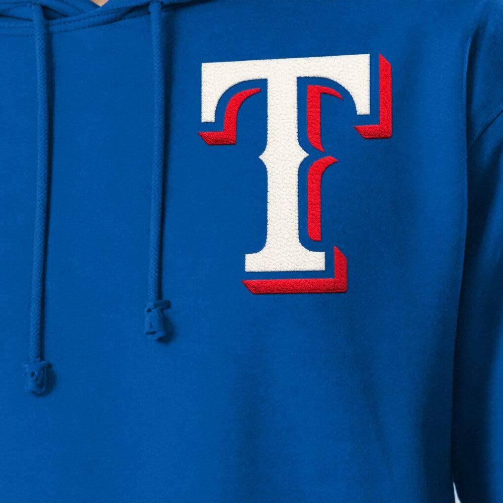 MLB Texas Rangers Champion Reverse Weave Chenille Hoodie