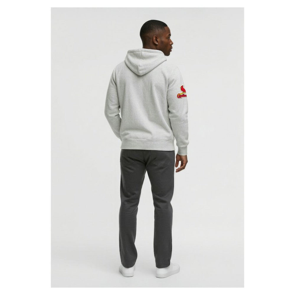 MLB St. Louis Cardinals Champion Reverse Weave Chenille Full-Zip Hoodie