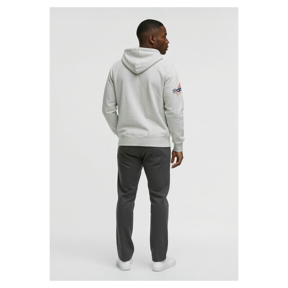 MLB Los Angeles Dodgers Champion Reverse Weave Chenille Full-Zip Hoodie