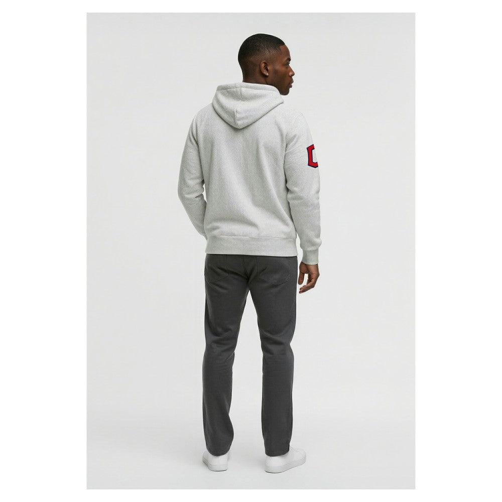 MLB Cleveland Guardians Champion Reverse Weave Chenille Full-Zip Hoodie