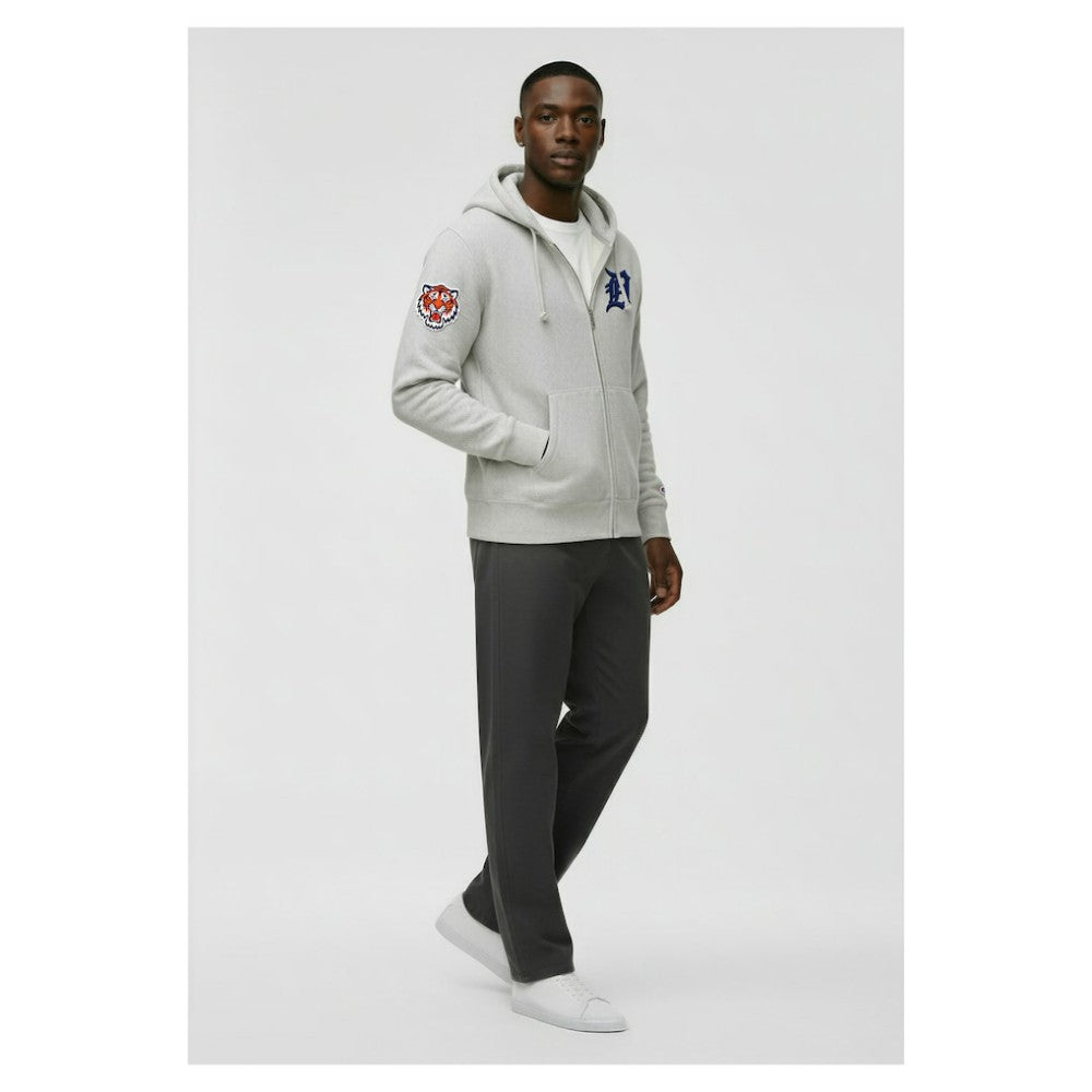 MLB Detroit Tigers Champion Reverse Weave Chenille Full-Zip Hoodie