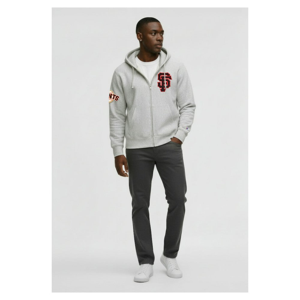 MLB San Francisco Giants Champion Reverse Weave Chenille Full-Zip Hoodie