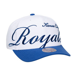 MLB Kansas City Royals Mitchell & Ness Unisex XL Script Pro Crown Snapback Hat