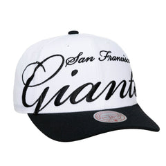 MLB San Francisco Giants Mitchell & Ness Unisex XL Script Pro Crown Adjustable Hat