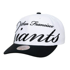 MLB San Francisco Giants Mitchell & Ness Unisex XL Script Pro Crown Adjustable Hat