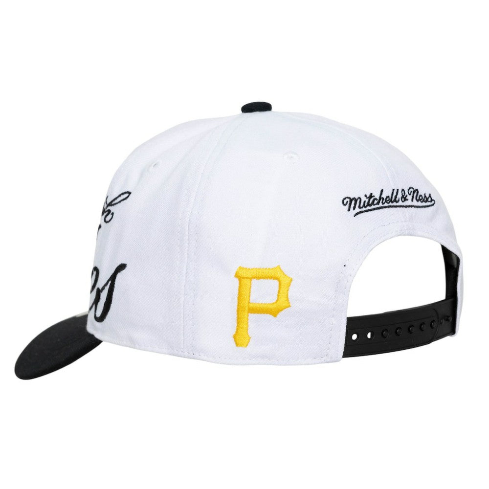 MLB Pittsburgh Pirates Mitchell & Ness Unisex XL Script Pro Crown Adjustable Hat