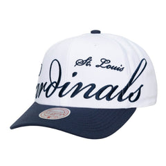 MLB St. Louis Cardinals Mitchell & Ness Unisex XL Script Pro Crown Adjustable Hat