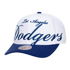 MLB Los Angeles Dodgers Mitchell & Ness Unisex XL Script Pro Crown Snapback Hat