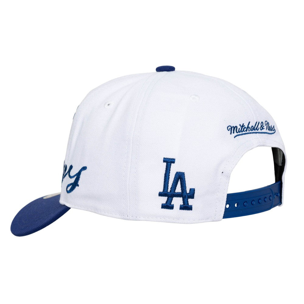 MLB Los Angeles Dodgers Mitchell & Ness Unisex XL Script Pro Crown Snapback Hat