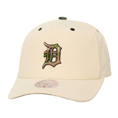 MLB Detroit Tigers Mitchell & Ness Unisex Camo Logo Pro Crown Snapback Hat