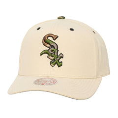 MLB Chicago White Sox Mitchell & Ness Unisex Camo Logo Pro Crown Snapback Hat