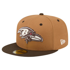 Two-Tone Walnut 59FIFTY Fitted Hat - Baltimore Ravens