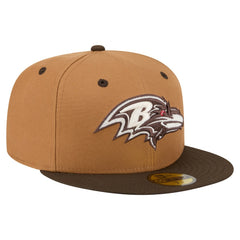 Two-Tone Walnut 59FIFTY Fitted Hat - Baltimore Ravens