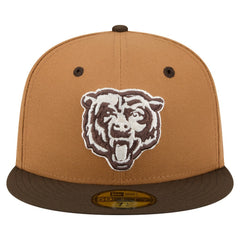 Two-Tone Walnut 59FIFTY Fitted Hat - Chicago Bears