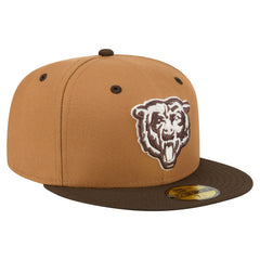 Two-Tone Walnut 59FIFTY Fitted Hat - Chicago Bears