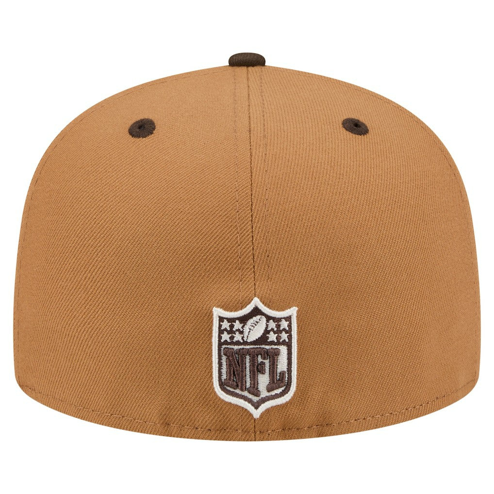 Two-Tone Walnut 59FIFTY Fitted Hat - Cincinnati Bengals