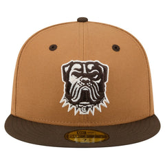 Two-Tone Walnut 59FIFTY Fitted Hat - Cleveland Browns