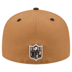 Two-Tone Walnut 59FIFTY Fitted Hat - Cleveland Browns