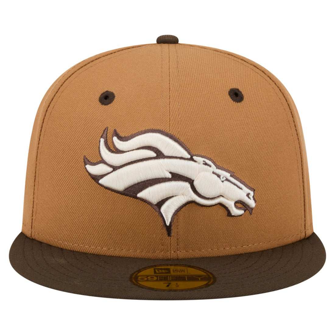 Two-Tone Walnut 59FIFTY Fitted Hat - Denver Broncos